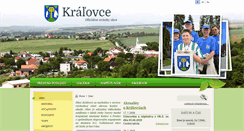 Desktop Screenshot of kralovce.sk