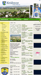 Mobile Screenshot of kralovce.sk